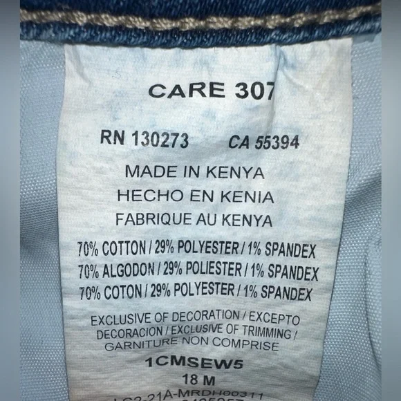 Lee Blue Regular Fit Jeans size 18 M - Picture 4 of 5